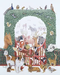 Peace and Goodwill (olie på lærred)