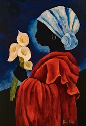 Callas four, 2017 (akryl på lærred)