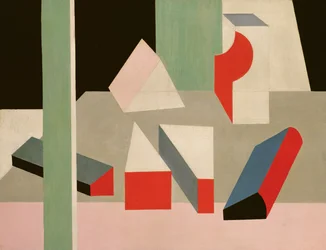 PeintureNature Morte, 1928 (olie og blyant på lærred)