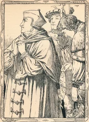 Arresten af kardinal Wolsey, 1902