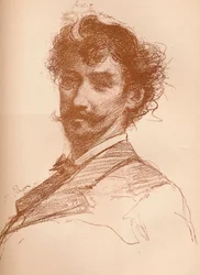 Portræt af Whistler, 1880 1903-1904.