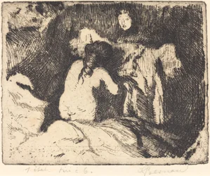 Rejsning af håndtaget, 1913.