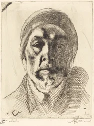 Selvportræt, 1919.