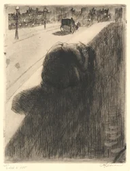 Selvmordet, ca. 1886.