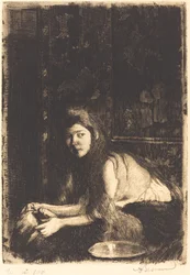 Kvinde med vase La femme au vase, 1894.