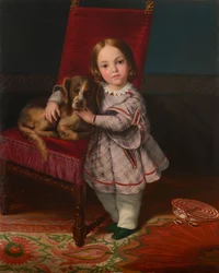 Portræt af Vittoria Balze, 1845.