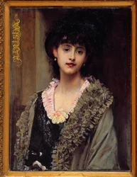 Parisina. Maleri af Paul Baudry (1828-1885)