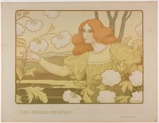 Snebolde, ca. 1900.