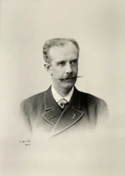 Portræt af Paul Gabriel Othenin de Cleron , Comte d Haussonville (foto)