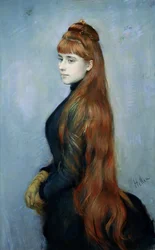 Portræt af Mademoiselle Alice Guerin