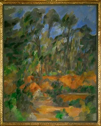 Foret (Skov) (olie på lærred)