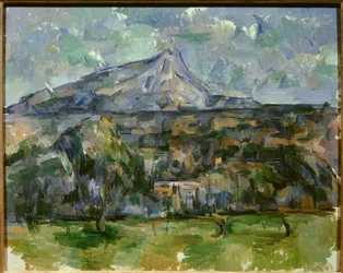 Hellige Sejrsbjerg. Maleri af Paul Cezanne (1839-1906)