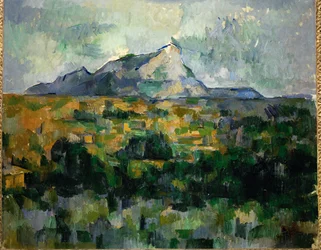 Montagne Sainte Victoire (olie på lærred)