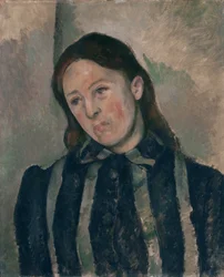 Portræt af Madame Cézanne
