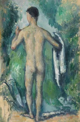 Stående Bader, Set bagfra