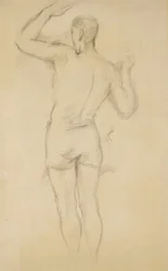 Badende stående; Stående Bader, ca. 1885-88