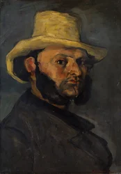 Gustave Boyer f. 1840 i stråhat, 1870-71.