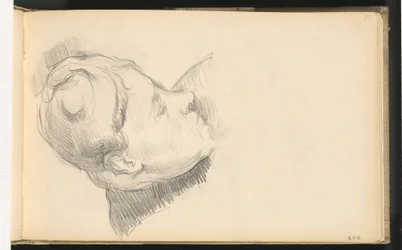 Madame Cézanne med hovedet sænket