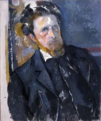 Portræt af Joachim Gasquet (1873-1921) - Paul Cezanne (1839-1906). Olie på lærred, ca 1896. Nationalgalleriet, Prag