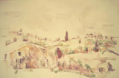 Provencalsk landskab