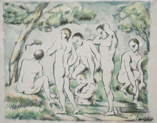 De badende, 1897.