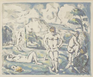 The Baders: Large Plate, 1898