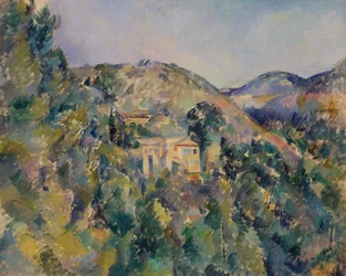 Udsigt over Domaine Saint-Joseph, slutningen af 1880