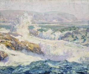 Havlandskab (olie på lærred)