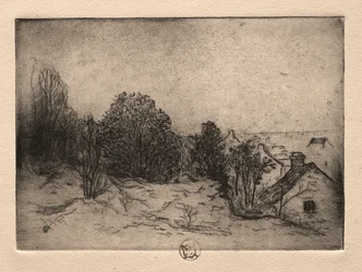 Seks ætsninger: Vesnots, Auvers on the Oise