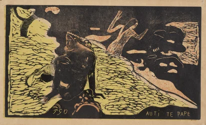 Auti Te Pape Kvinder ved floden Fra Noa Noa-serien, 1893-1894