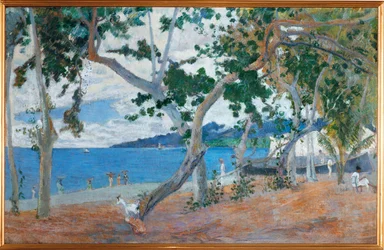 Bord de mer I (olie på lærred)