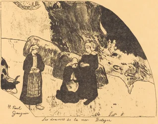 Havets dramaer, Bretagne Havets dramaer, Bretagne, 1889.