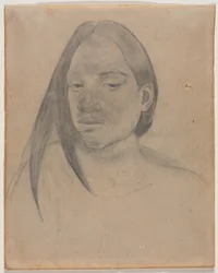 Leder af en Tahitiansk kvinde, 1891.