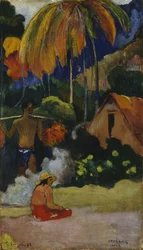 Landskab i Tahiti (Mahana Maà)
