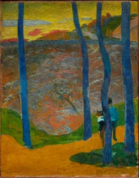 De blå træer. Du vil passere, den smukke. Blåtræer. Din tur vil komme, min skønhed!, 1888.