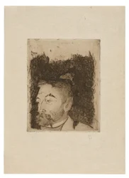 Portræt af Stéphane Mallarmé