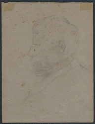 Profil Buste of a Man (verso)