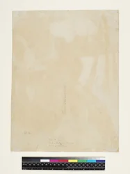 Te Faruru (verso) 1894 (monotype, akvarel og gouache på japansk papir)