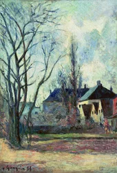 Vinterlandskab i København, 1885