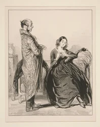 Tag til operaballet med Madame de Coquardeau, tag...