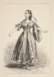 KOSTUME AF MADEMOISELLE DEJAZET. Rolle af L