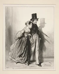 Eugène og hans lille pige.