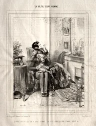 En ung mands liv, 1842.