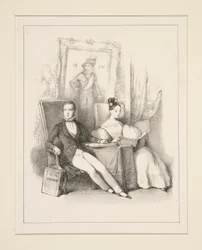 Broderen og søsteren / Prag (Henri, greve af Chambord og hertuginden af ​​Parma som børn)