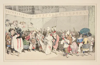 MASKERADE. Forklædninger (sic) af Gavarni, udgivet i 1828, 1829 og 1830.