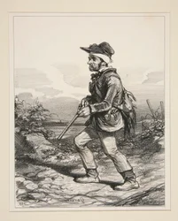Hr. Gontard, / (fra Clos-Gorju), / Stor ejer, stemmeberettiget, / på jagt efter l