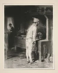 Monsieur i køkkenet, Madame ved klaveret.