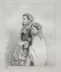 Par-ci, par-lá: Min Datter har sunget, 1854-1856.