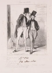 Bagsiden af ​​medaljerne: Mig, der taler til dig, 1840.