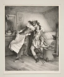 EN KARNEVAL-MIDDAG, - EN SUPER EFTER VED MASKERADE.